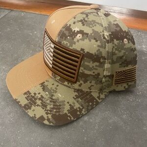Camo American Flag Men/Women Hat